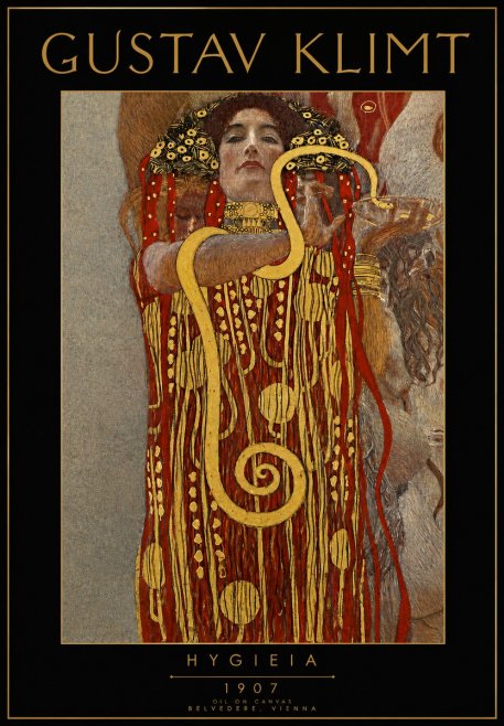 Klimt Hygeia No3 - Juliste