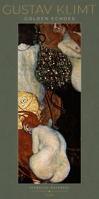 Klimt Golden Echoes No5 - Juliste