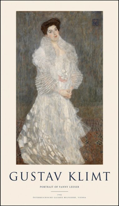 Klimt Portrait of Fanny Leeser No1 - Juliste