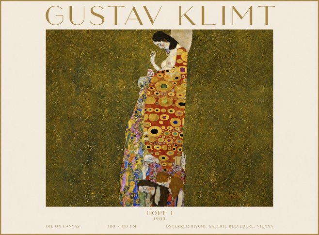 Klimt Hope I No3 - Juliste