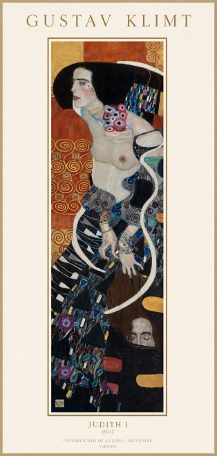 Klimt Judith I No1 - Juliste