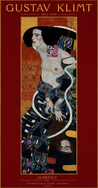 Klimt Judith I No2 - Juliste