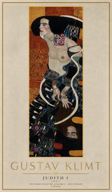 Klimt Judith I No6 - Juliste