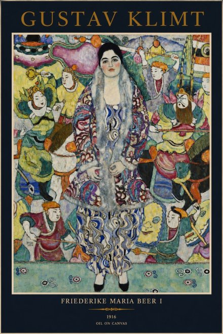 Klimt Friederike Maria Beer I No2 - Juliste