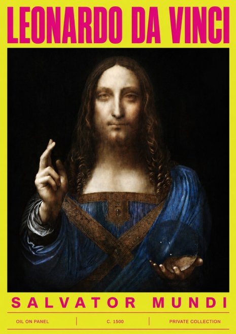 Leonardo da Vinci Salvator Mundi No5 - Juliste