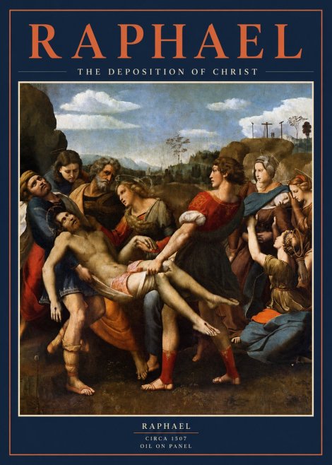 Raphael The Deposition of Christ No2 - Juliste