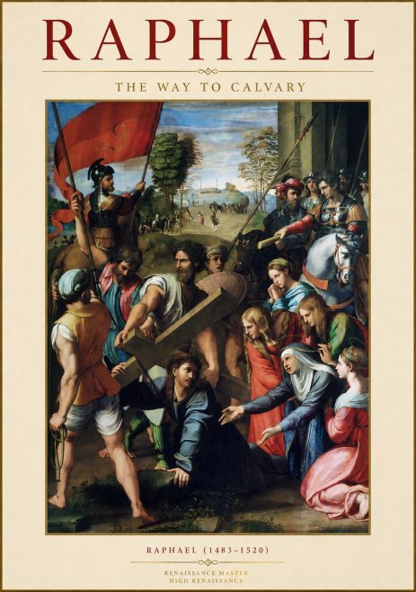 Raphael The Way to Calvary No1 - Juliste