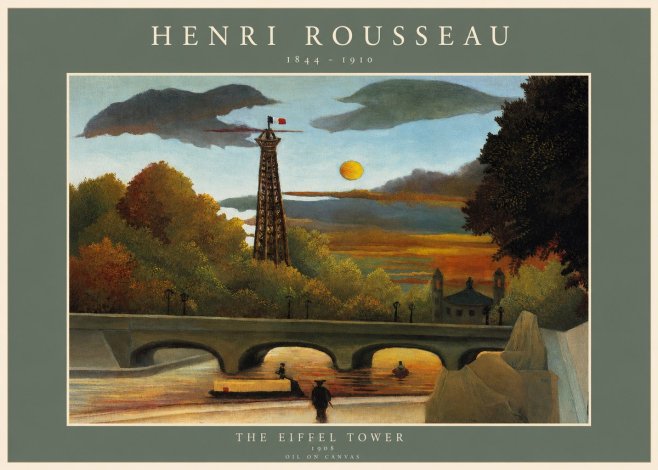 Rousseau The Eiffel Tower No2 - Juliste