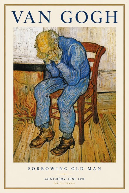 Van Gogh Sorrowing Old Man No1 - Juliste