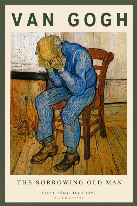 Van Gogh Sorrowing Old Man No6 - Juliste