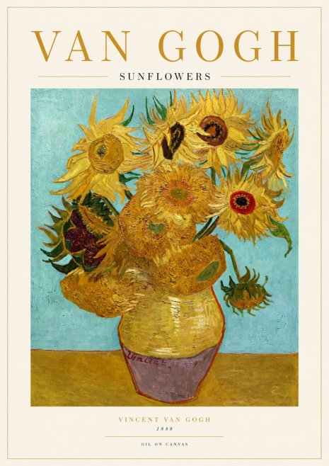 Van Gogh Sunflowers I No1 - Juliste