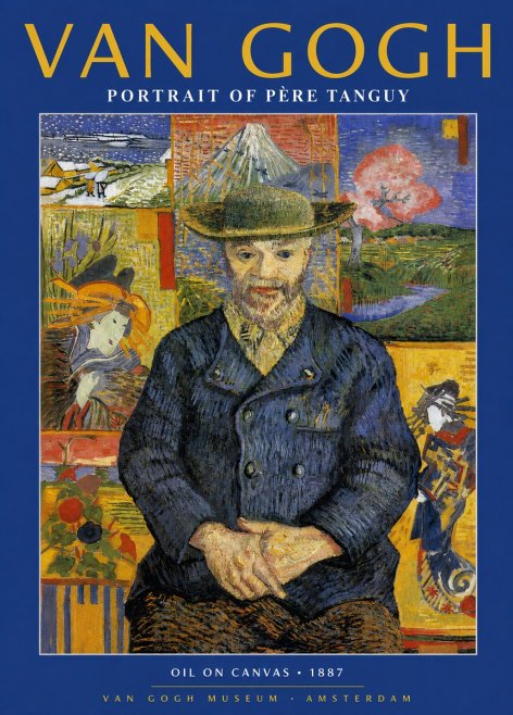 Van Gogh Portrait of Père Tanguy I No2 - Juliste