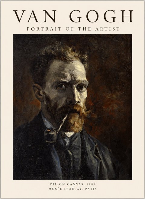 Van Gogh Portrait of the Artist I No1 - Juliste