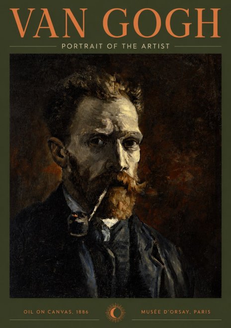 Van Gogh Portrait of the Artist I No5 - Juliste