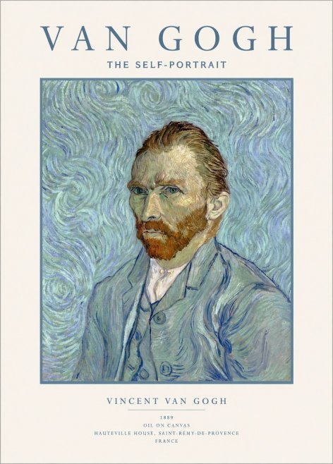 Van Gogh The Self-portrait No1 - Juliste