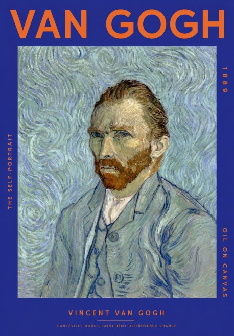 Van Gogh The Self-portrait No2 - Juliste
