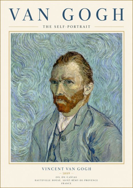 Van Gogh The Self-portrait No6 - Juliste
