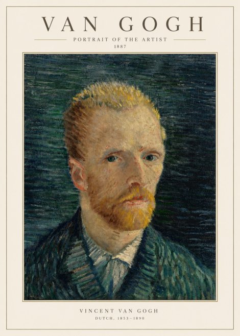 Van Gogh Portrait of the Artist II No3 - Juliste