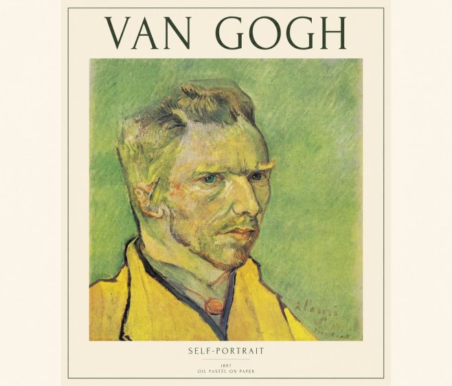 Van Gogh Self-portrait II No1 - Juliste