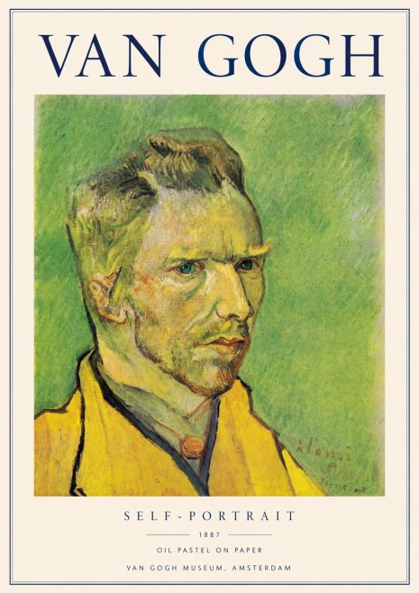 Van Gogh Self-portrait II No3 - Juliste