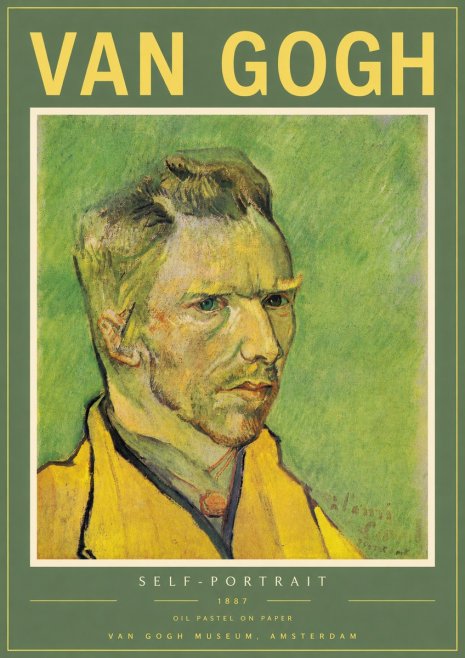 Van Gogh Self-portrait II No4 - Juliste