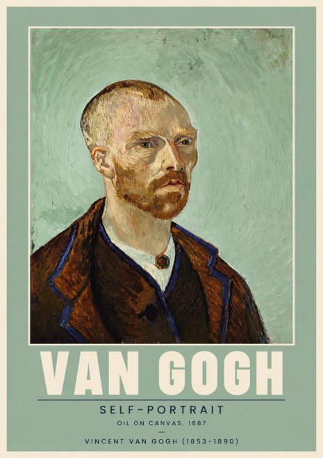 Van Gogh Self-portrait III No2 - Juliste