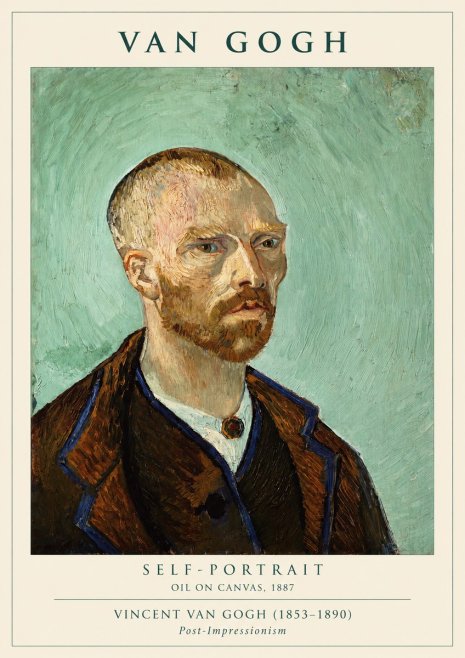 Van Gogh Self-portrait III No3 - Juliste