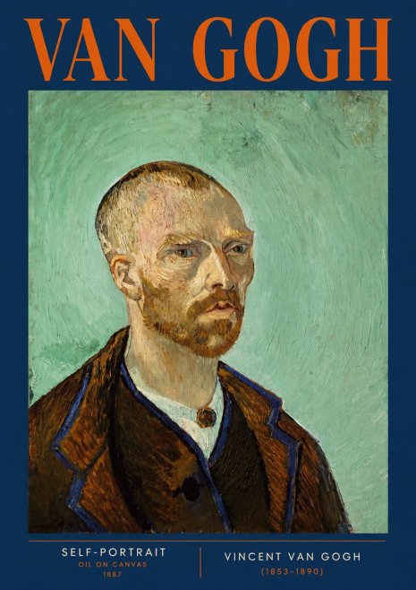 Van Gogh Self-portrait III No4 - Juliste
