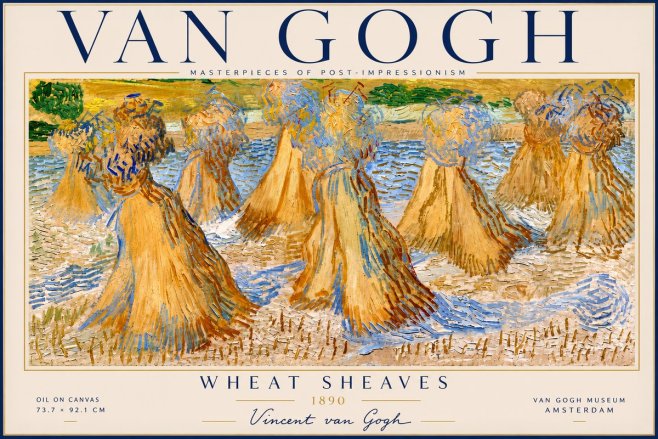 Van Gogh Wheat Sheaves No2 - Juliste