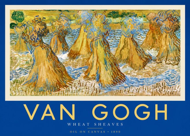 Van Gogh Wheat Sheaves No3 - Juliste