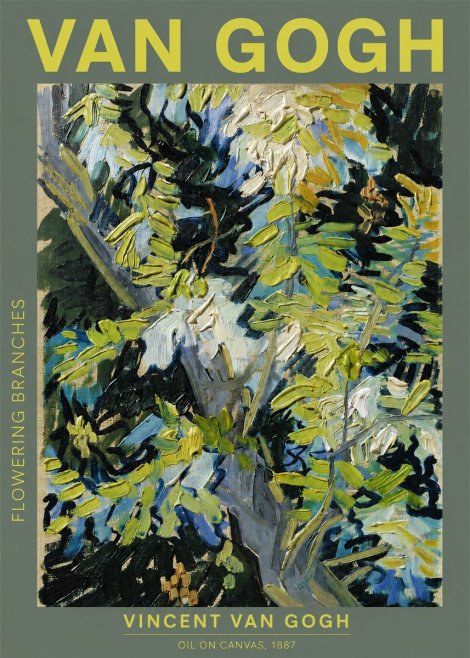 Van Gogh Flowering Branches No2 - Juliste