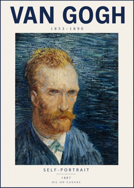 Van Gogh Self-portrait VI No4 - Juliste