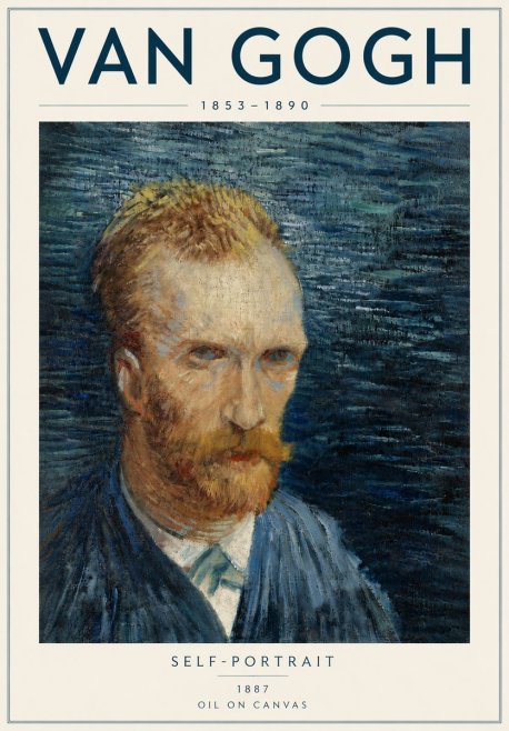 Van Gogh Self-portrait VI No5 - Juliste