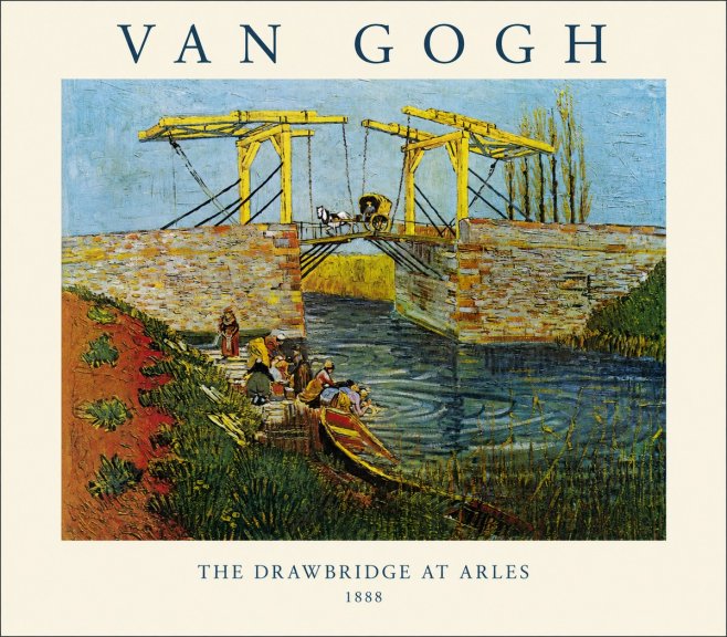 Van Gogh The Drawbridge at Arles III No1 - Juliste