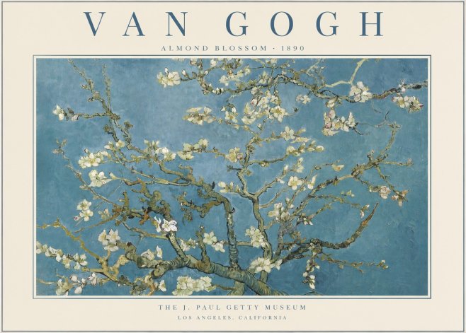 Van Gogh Almond Blossom No4 - Juliste