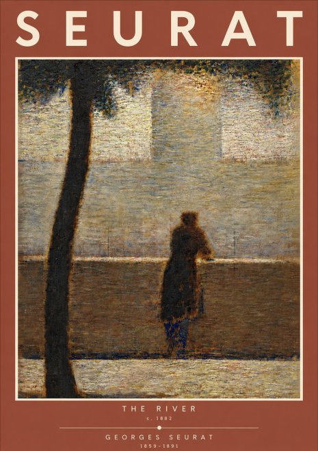 Seurat The River No5 - Juliste