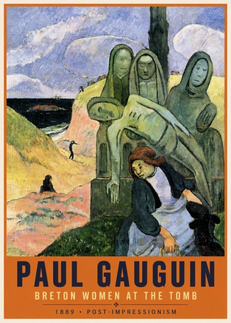 Paul Gauguin The Loss (Te Arii Voyeuse) No6 - Juliste