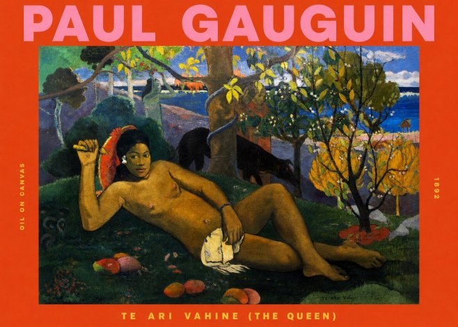 Paul Gauguin Te Ari Vahine (the Queen) No2 - Juliste