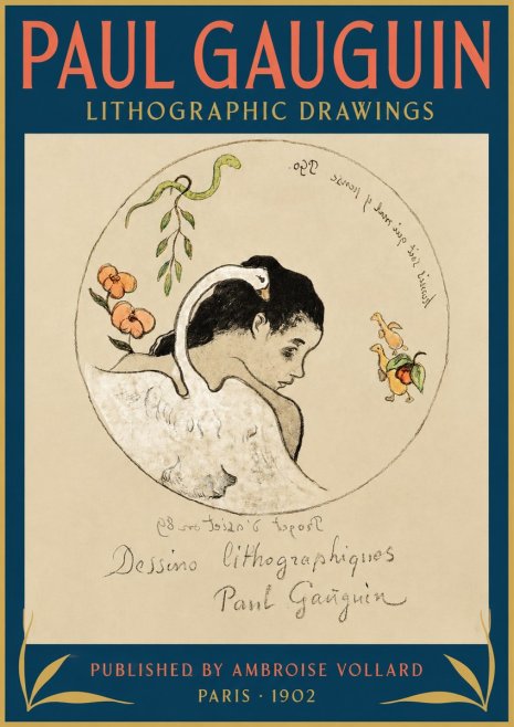 Paul Gauguin Dessins Lithographiques No3 - Juliste