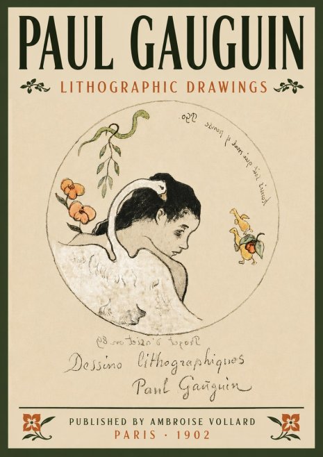 Paul Gauguin Dessins Lithographiques No6 - Juliste