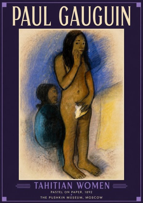Paul Gauguin Tahitian Women No5 - Juliste