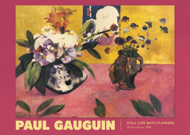 Paul Gauguin Still Life with Flowers No2 - Juliste