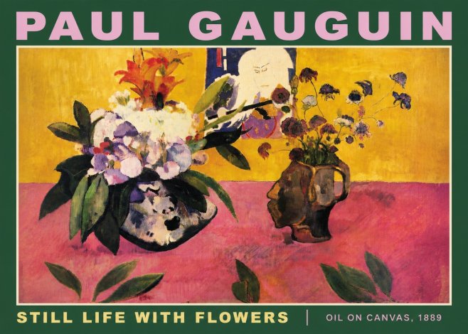 Paul Gauguin Still Life with Flowers No4 - Juliste