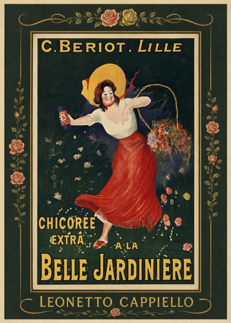 Leonetto Cappiello Chicorée Extra a La Belle Jardinière No1 - Juliste