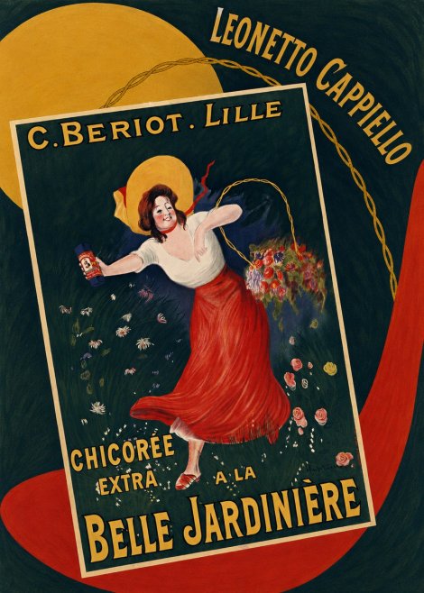 Leonetto Cappiello Chicorée Extra a La Belle Jardinière No6 - Juliste
