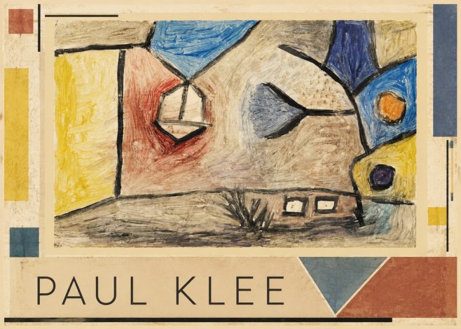 Paul Klee Der Niesen No1 - Juliste