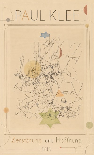 Paul Klee Zerstörung Und Hoffnung I No1 - Juliste