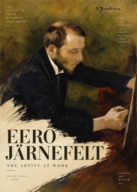 Eero Järnefelt Portrait of the Artist No6 - Juliste
