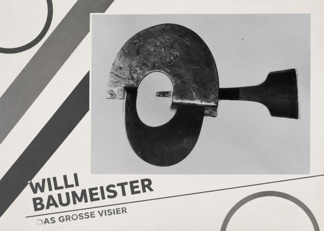 Willi Baumeister Das Grosse Visier No4 - Juliste