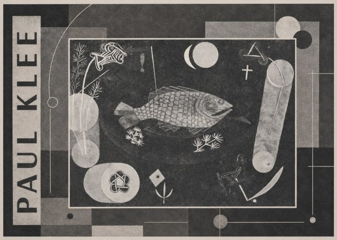 Paul Klee Abstract Fish No4 - Juliste